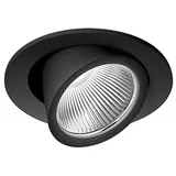 LTS Licht & Leuchten Einbaustrahler 40W 15° schwarz