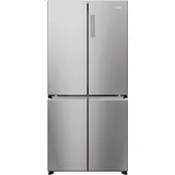 Haier HCR7818DNMM CUBE 83 SERIE 7 French Door Kühlgefrierkombination (467 l, D, 1815 mm hoch, Edelstahl)