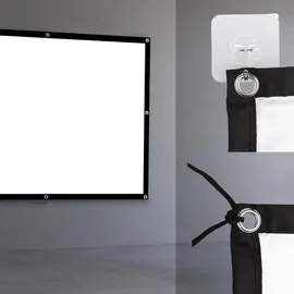 Maclean Brackets Maclean MC-982 Beamerleinwand 265x149cm 120", Zoll Projektor Leinwand Bildschirm Projektionswand