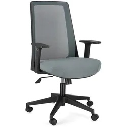 Bürostuhl Wesley mit Armlehne, Grau