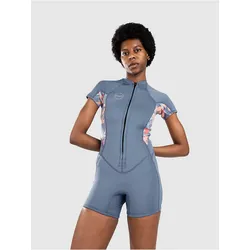 O'Neill Bahia 2/1 Front Zip Neoprenanzug copenblu / ptdtrpcs / copenbl Gr. 12