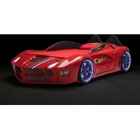 krd Autobett Luxury Vollversion inkl Lattenrost mit LED und Polsterung Kinder -