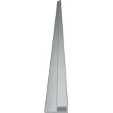 Evenes Duschrückwand Aluminium eloxiert grau