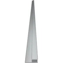 Evenes Duschrückwand Aluminium eloxiert grau