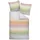 JANINE J. D. 87113 08 gestreift multicolor 200 x 220 cm + 2 x 80 x 80 cm