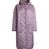 salzhaut Steppmantel HUSNA in Purple | Türkis - M