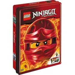 LEGO® NINJAGO™ - Rätselbox aus Metall (3 Bücher + Minifigur)