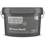 Schöner Wohnen Beton-Optik schiefergrau 1 kg