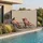 Tectake Aluminium Seitenmarkise 300 x 180 cm Beige