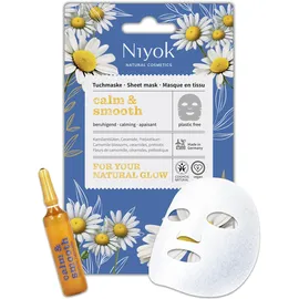 Niyok Beruhigende Tuchmaske Calm & Smooth 10 ml