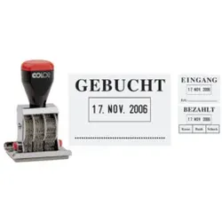 COLOP Datumstempel Bezahlt 04060L2