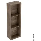 Geberit iCon Regal 502320JR1 22,5x70x13,2cm, rechteckig, nussbaum/Melamin Struktur