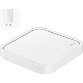 Samsung Wireless Charger Pad mit Schnellladeadapter EP-P2400T White
