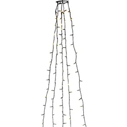 KONSTSMIDE 6362-820 LED Baummantel, Dunkelgrün, Bernsteinfarben