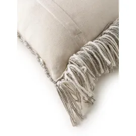 benuta pure Kissenbezug Morty 40 x 40 cm Grau