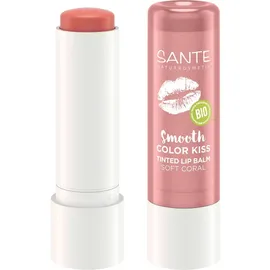 Sante Smooth Color Kiss Tinted Lip Balm - 01 Soft Coral