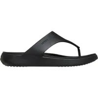 Crocs Damen Zehensandalen für den Sommer mit praktischem Schlüpfverschluss - Schwarz - 38