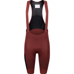 Herren Rad Trägerhose Signature Burgund korallenrot 2XL