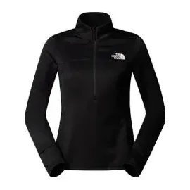 The North Face winter warm pro 1/4 Zip Damen Sweater-Schwarz-M