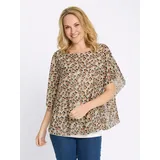 Sieh an! Schlupfbluse beige 38
