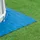 BESTWAY PE-Bodenplane 488 x 488 cm blau quadratisch