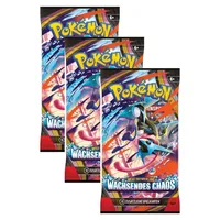 Pokémon Mega-Entwicklung – Wachsendes Chaos 3er Booster Pack Deutsch
