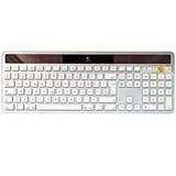 Logitech Wireless K750 Solar Tastatur Schweizer QWERTZ  Layout  Silbergrau