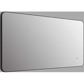 Talos Spiegel TALOS "TALOS Treviso schwarz 120x70 cm - Hand Wave Sensor Funktion - horizontal und vertikal aufhängba... - schwarz