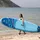 Aqua Marina SUP Board Set Vapor 320 x 81 x 15 cm Blau/Türkis