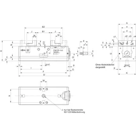 Röhm NC-Kompakt-Zentrischspanner RKZ-M, 92, mit Stufenbacken - 180192