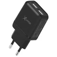 Xlayer Dual USB 5V/2.4A Black