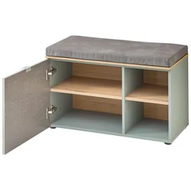 Innostyle Bari 78 x 50 x 38 cm Schubladen / Schilfgrün / Eiche
