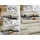 MKS Meble Eckcouch Velours 3-Sitzer Beige