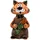Dekohelden24 Räuchermann Katze 14 cm