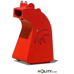 Abfalleimer fur Schulen h140_414