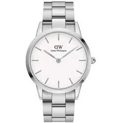 Daniel Wellington -Iconic Link silver white 40mm- DW00100341
