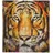 MCW Wandbild Tiger, 100% handgemaltes Ölgemälde Gemälde XL, 100x90cm