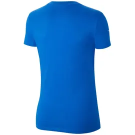 Nike Damen W Nk Park20 Tee T-Shirt Royal Blue/White, S