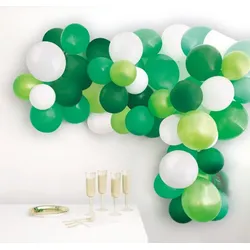 Ballon Girlande grün Luftballongirlande