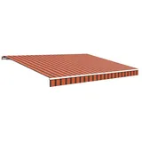 Solid Elements Gelenkarmmarkise 0744  (Orange/Braun, Breite: 3 m, Ausfall: 2,5 m)