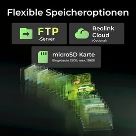 Reolink Wildkamera 4K 8MP Überwachungskameras 3G/4G LTE mit 360o Rundumsicht,No-Glow,Tiererkennung, 355°/90° Schwenk,Bewegungsmelder,2-Weg-Audio
