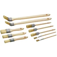 Ciret C CIRET Pinsel-Set, 10-teilig Kunstborste, Holzsti. FSC