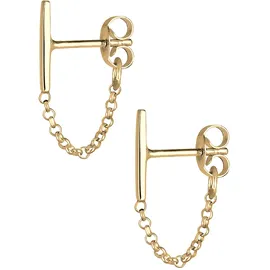 Elli Ohrhänger Geo gold 925 Sterling Silber onesize