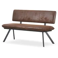 B&D home Sitzbank Braun, 160x86x57 cm, Oeko-Tex® Standard 100,