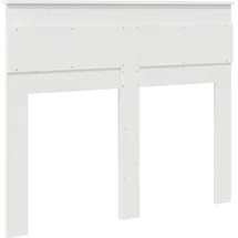 vidaXL Kopfteil mit Kopfteil Weiß 120 cm Holzwerkstoff vidaXL