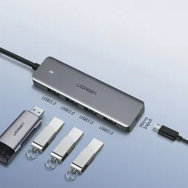 UGREEN USB-C 3.0 zu 4 Ports Hub