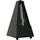 Wittner Metronom Taktell Pyramidenform System Maelzel Serie 800 - Massivholzgehäuse - Ohne Glocke - Schwarz matt - Mechanisch zum Aufziehen - Keine Batterien erforderlich - Made in Germany