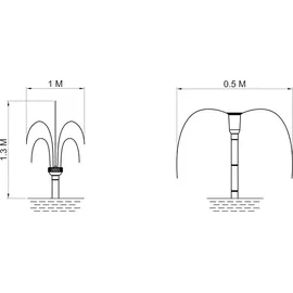esotec Solar Teichpumpenset 25/700 Led, Teichpumpe mit Filter, außen Sprinklerpumpe 700l/h, Lifepo4 Akku, Solarmodul 25w, Solarbrunnen, Gartenteic...