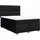vidaXL Boxspringbett 140 x 200 cm Schwarz