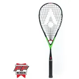 Karakal Squashschläger Core 110g/kopflastig 2025 schwarz/grün - besaitet schwarz